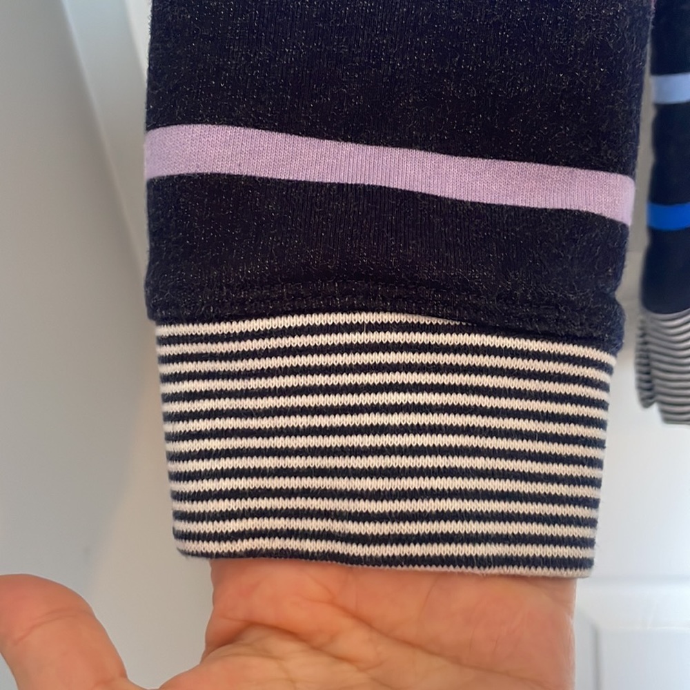 Lands’ End vintage striped sweatshirt - Picture 5 of 10